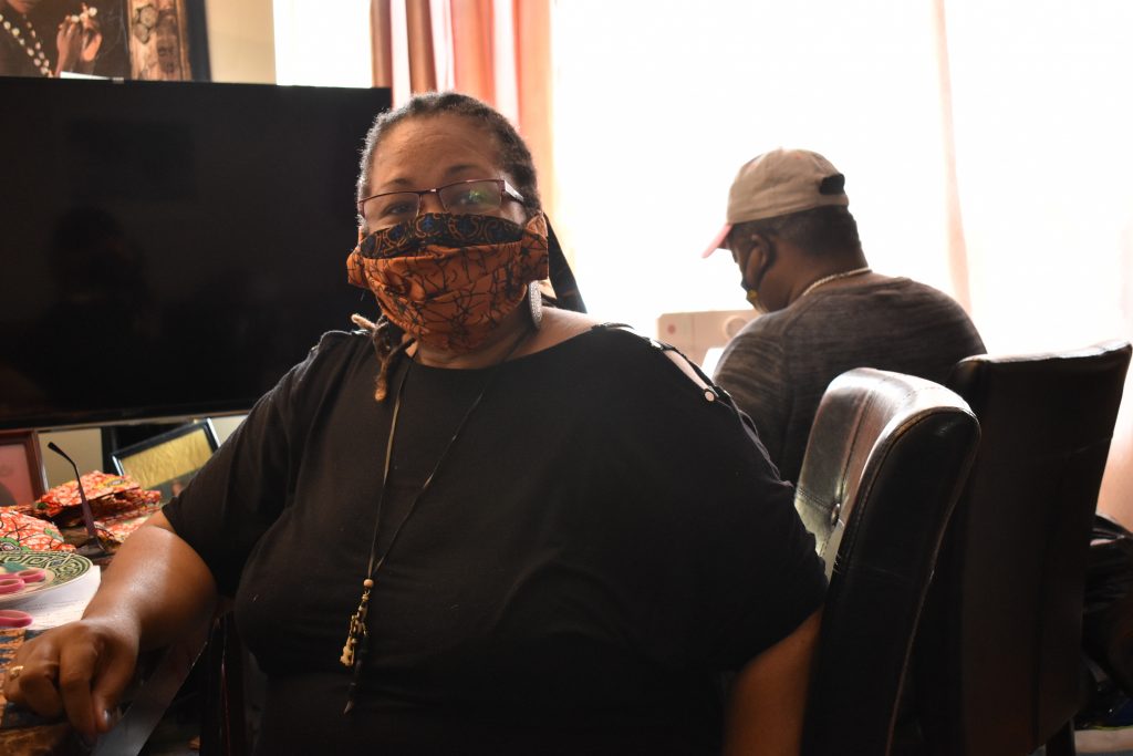 Community crafting and face masks